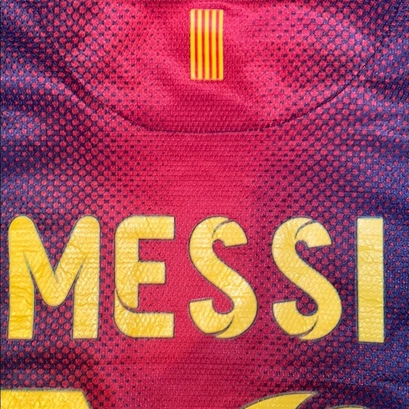 EUC 2012 Barcelona Messi jersey - Picture 9 of 14